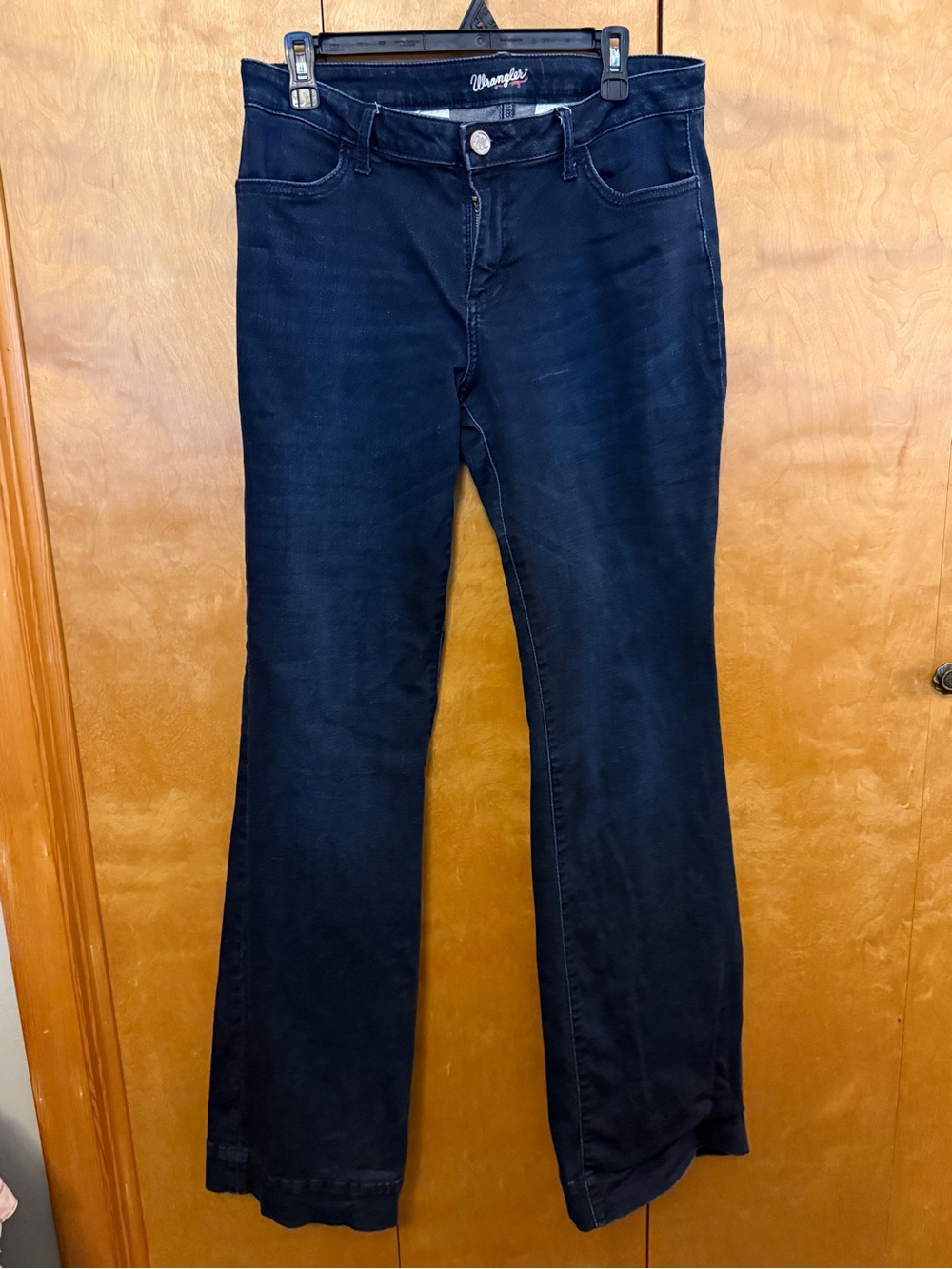Wrangler Retro Mae Trouser Jeans 11x36 Dark Wash